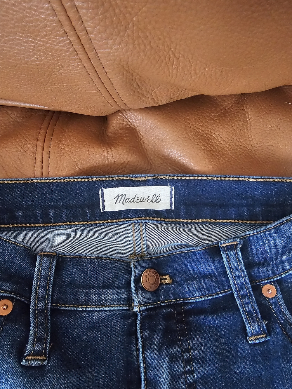 Madewell Skinny Jeans in Indigo Fade
